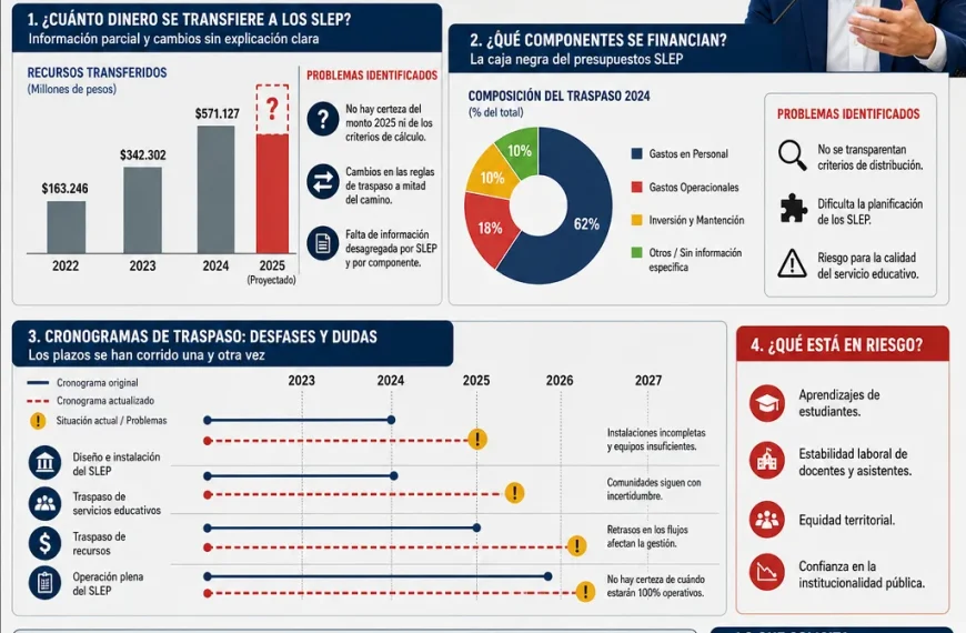 Traspaso colegios SLEP: ¿Qué implica la decisión del alcalde Toledo?