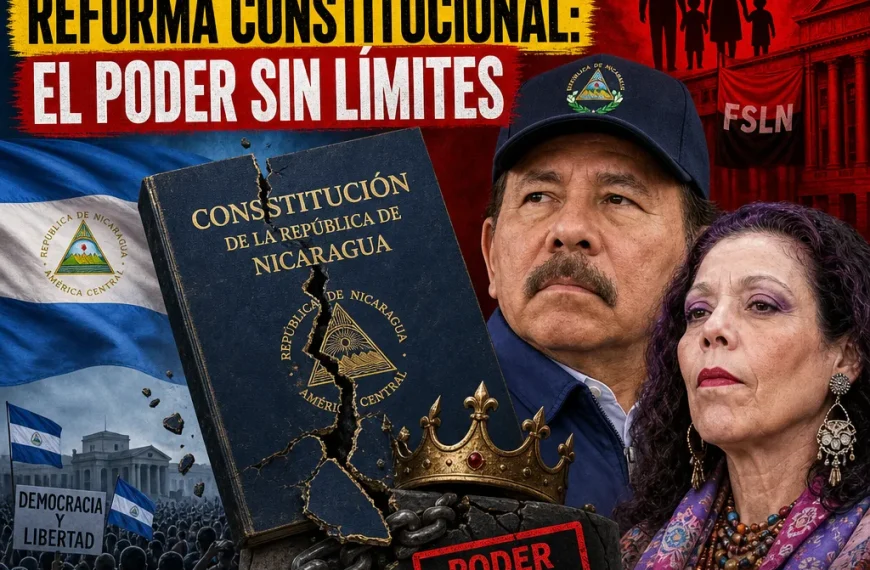Reforma constitucional en Nicaragua: ¿un paso hacia la dinastía?