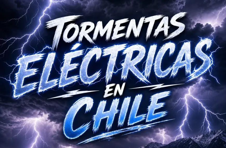 Tormentas eléctricas en Chile: ¿Cuándo y dónde habrá lluvia hoy?
