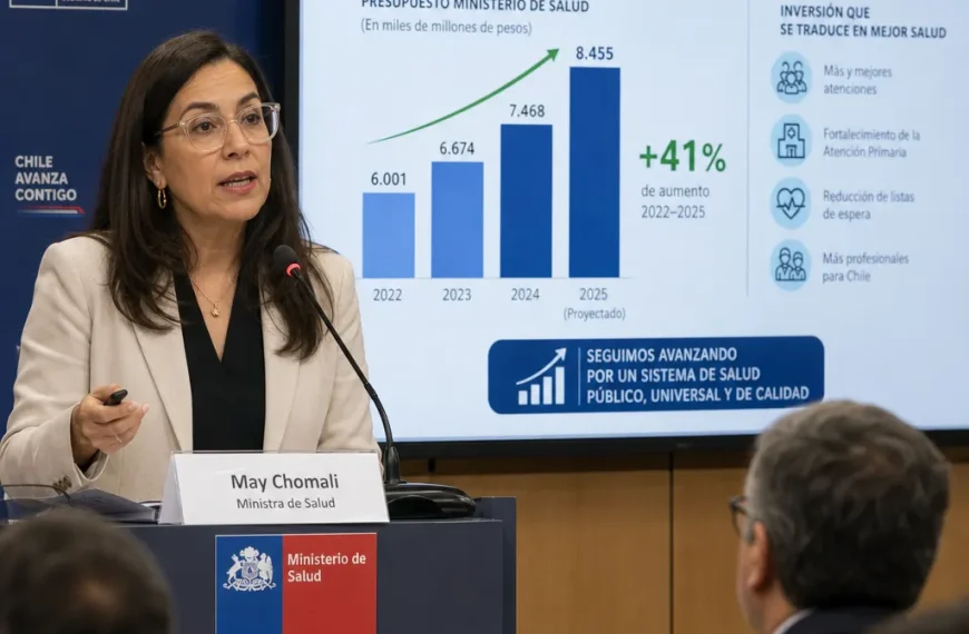 Incremento presupuesto salud 2027: Lo que revela May Chomali
