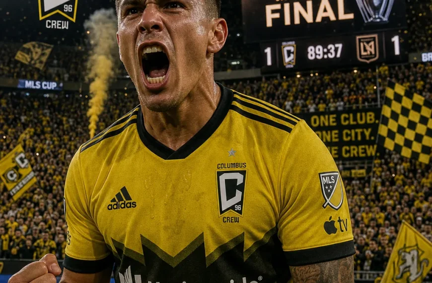 Gonzalo Tapia: Un final trágico en la US Open Cup para Columbus Crew