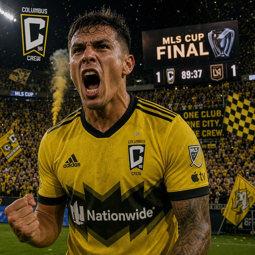 Gonzalo Tapia: Un final trágico en la US Open Cup para Columbus Crew