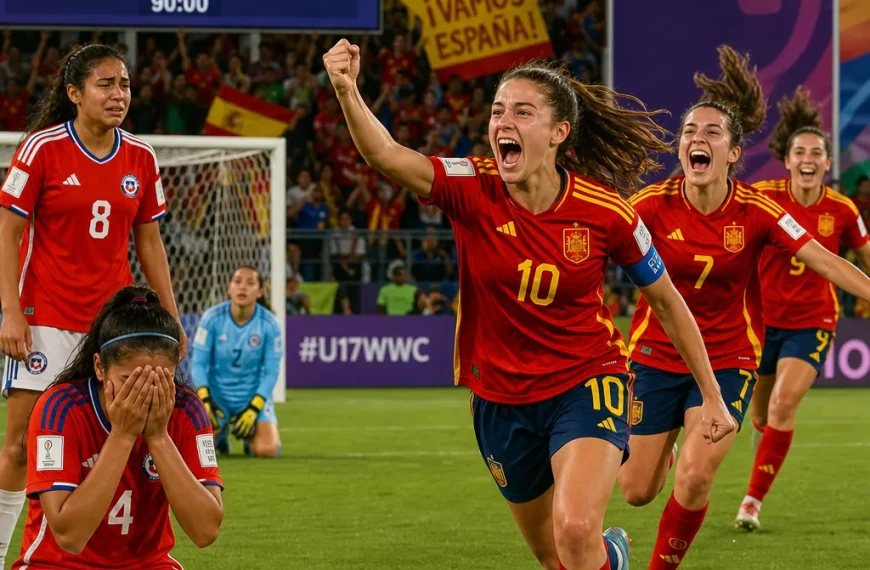 Mundial Femenino Sub 17: La Roja femenina dice adiós ante España