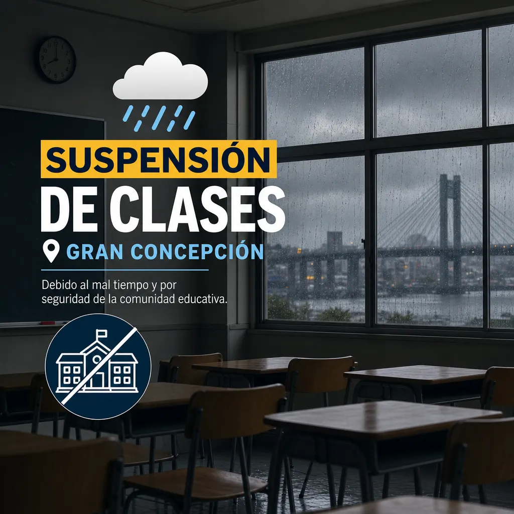 Suspensión de Clases en Gran Concepción: ¿Qué Comunas Afectadas?