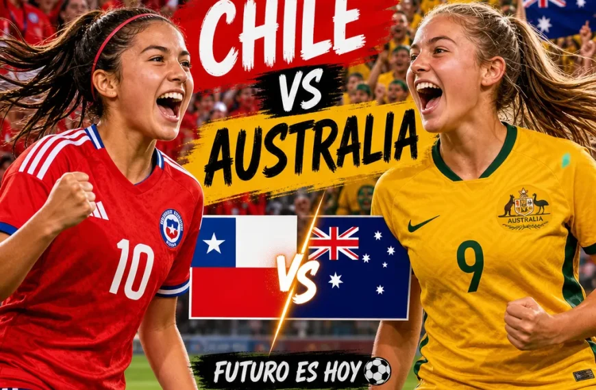 Chile vs Australia Sub 17 femenino: Hora y Dónde Ver el Partido