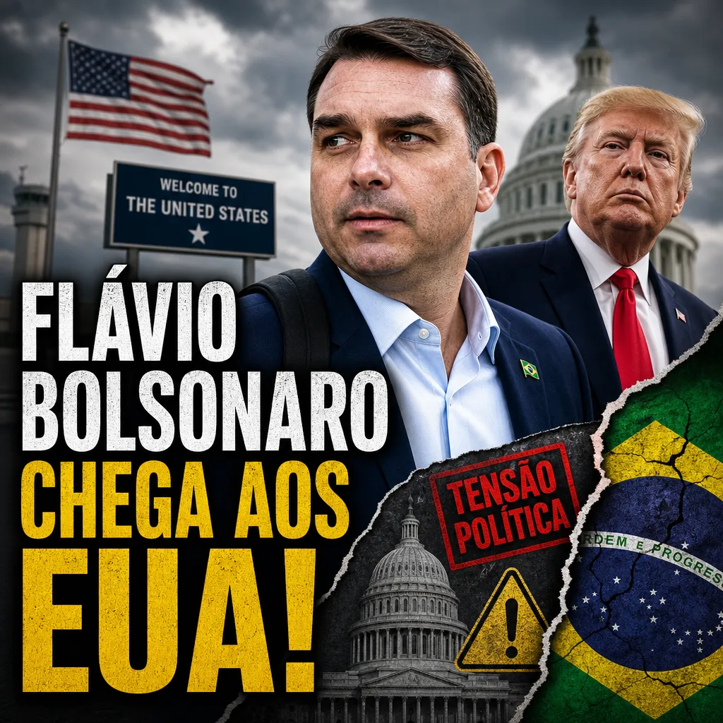 Flávio Bolsonaro en EE.UU.: La controvertida llegada tras las elecciones