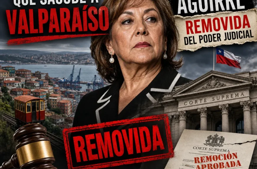 Escándalo Judicial Valparaíso: La Remoción de Rosa Aguirre Impacta al Poder Judicial
