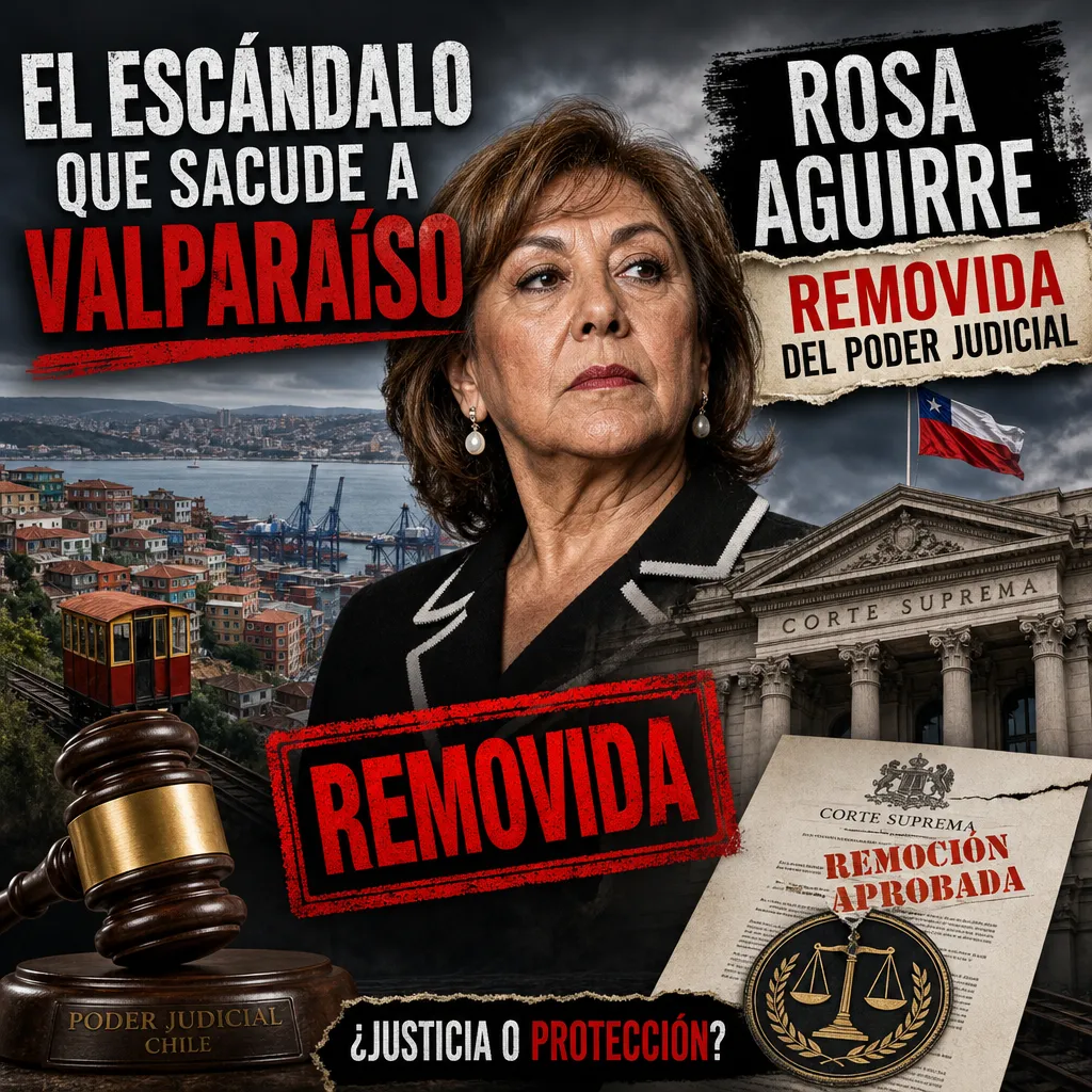 Escándalo Judicial Valparaíso: La Remoción de Rosa Aguirre Impacta al Poder Judicial