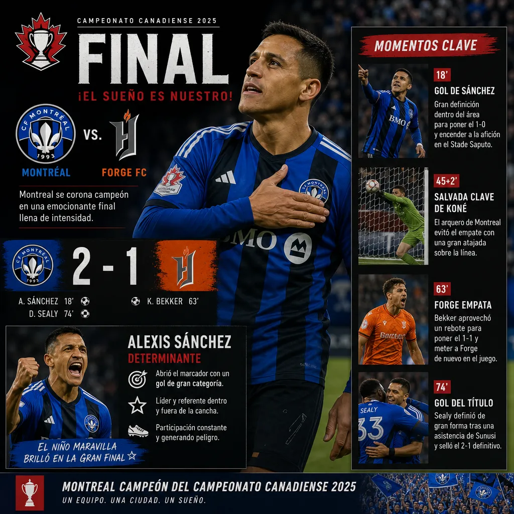 Montreal cae ante Forge: ¿Qué pasó en la final del Campeonato Canadiense?