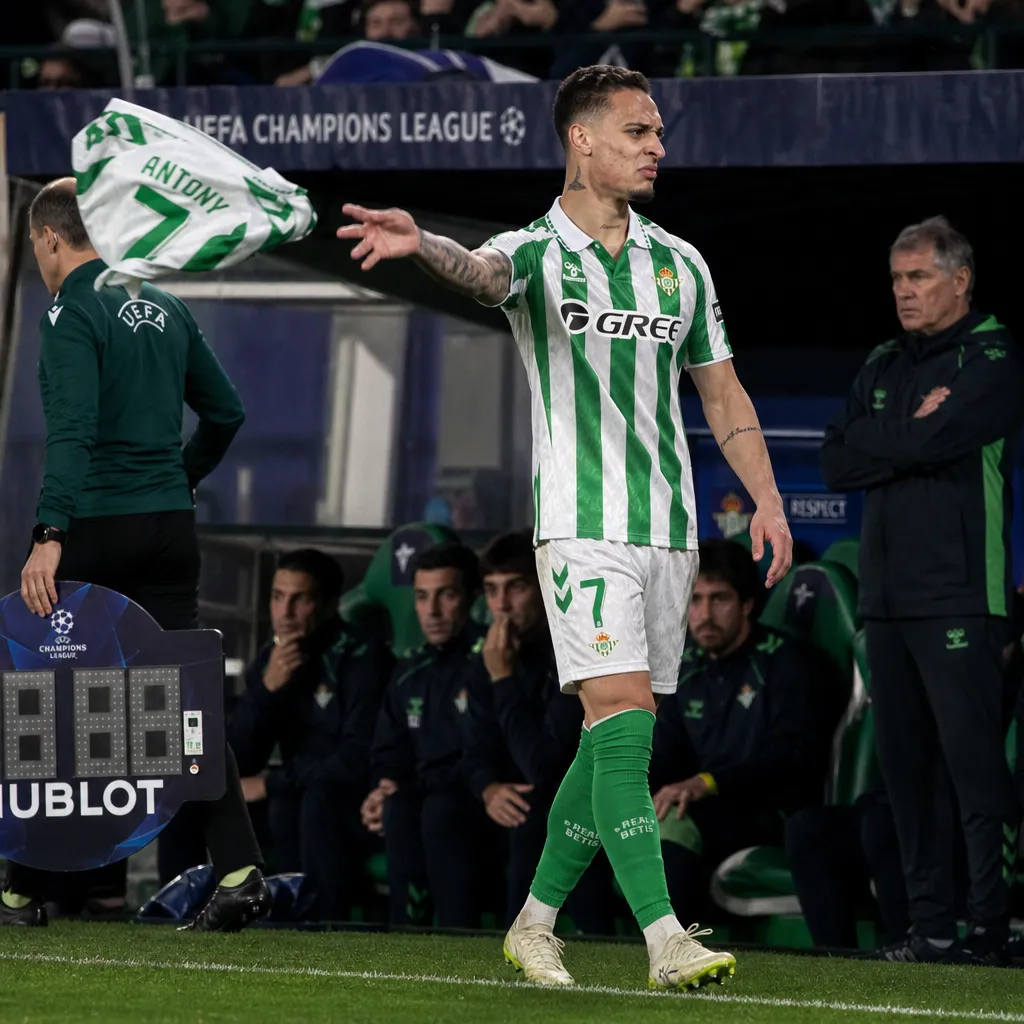 Antony Betis: Su Fuerte Reacción Tras el Cambio de Pellegrini
