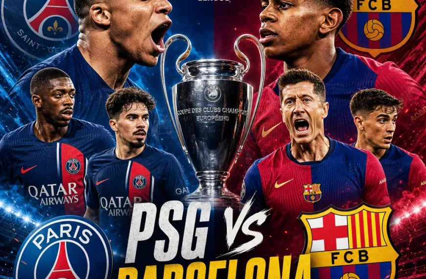 PSG Barcelona Champions League: Un Duelo Inesperado en París