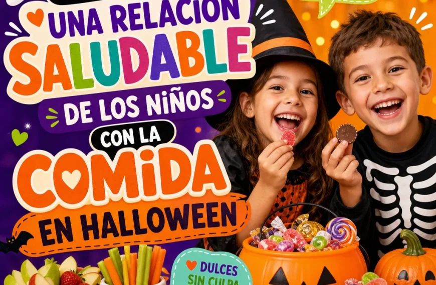 Relación de los niños con la comida en Halloween y su impacto