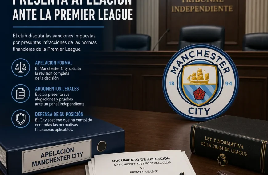 Apelación del Manchester City: ¿Podrá revertir la decisión de la Premier?