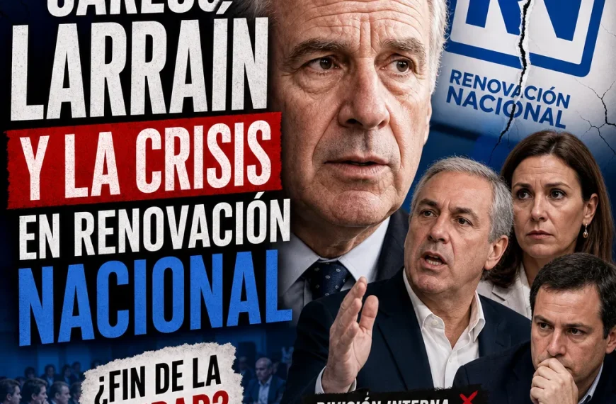 Carlos Larraín y su mensaje sobre la crisis política actual