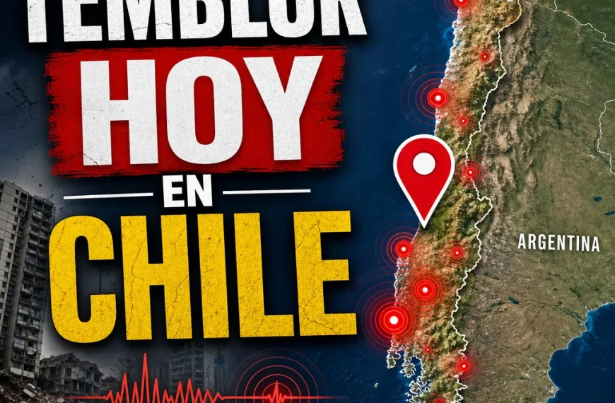 Temblor hoy en Chile: descubre los sismos y sus magnitudes