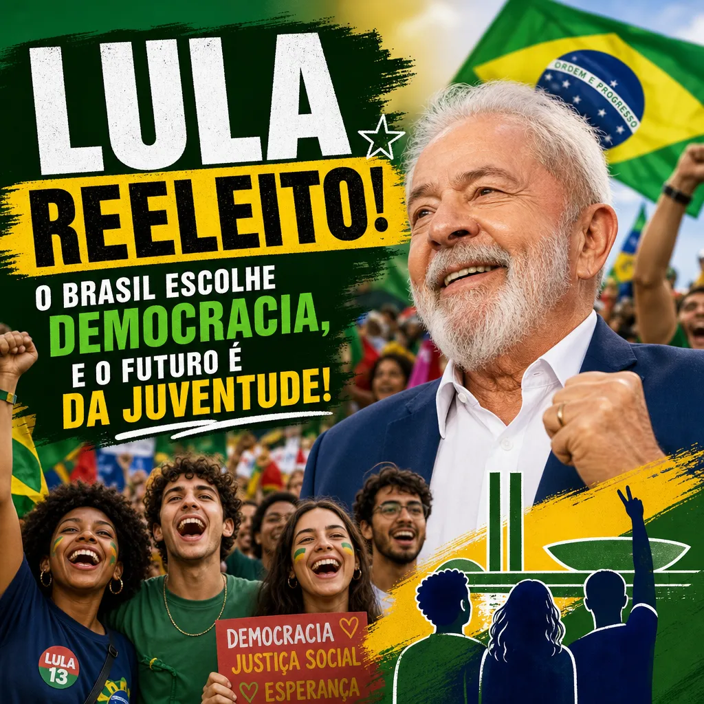 Voto joven: La clave de la reelección de Lula y la democracia en Brasil