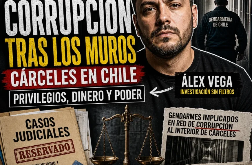 Corrupción en cárceles: ¿Qué hay detrás del caso Álex Vega?