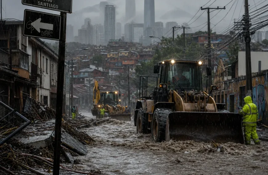 Emergencias lluvias Santiago: Inundaciones y Evacuaciones Inesperadas
