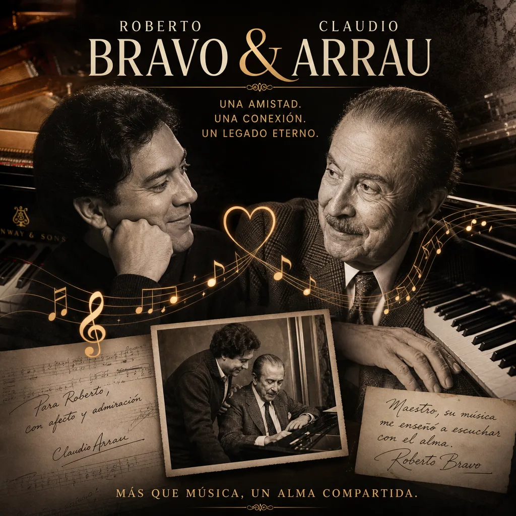 Roberto Bravo Claudio Arrau: Revelaciones de una Relación Única