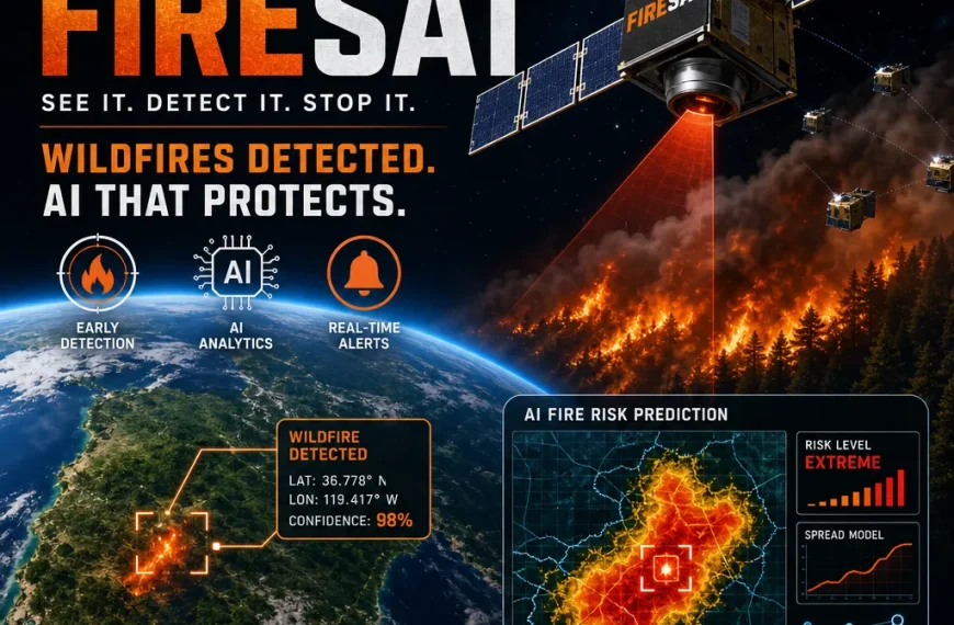 FireSat: La Revolución en la Detección de Incendios Forestales