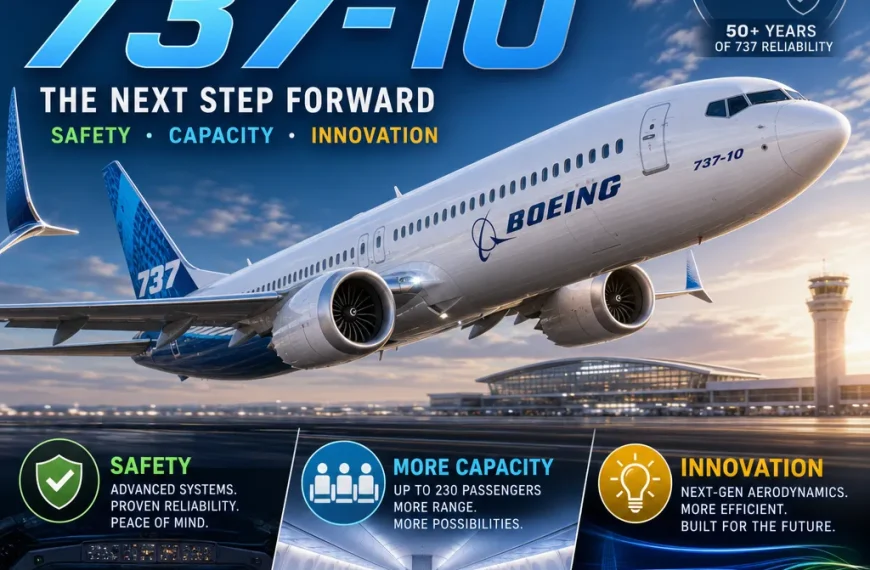 Boeing 737-10: Lo que necesitas saber sobre su certificación y capacidad