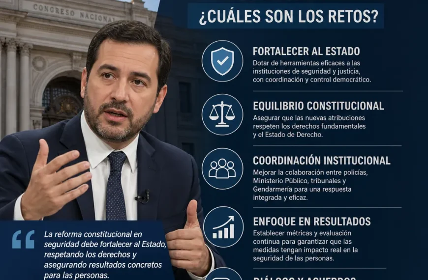 Reforma Constitucional de Seguridad: ¿Qué Opina Matías Walker?