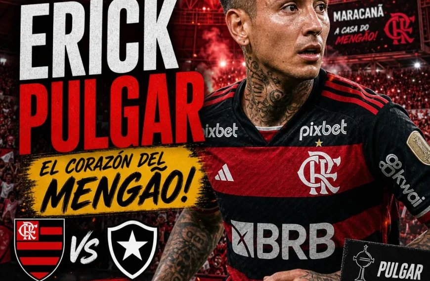 Erick Pulgar: Elogios a pesar de la dolorosa eliminación del Flamengo
