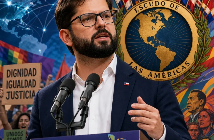 Gabriel Boric y el desafío del Escudo de las Américas en Chile