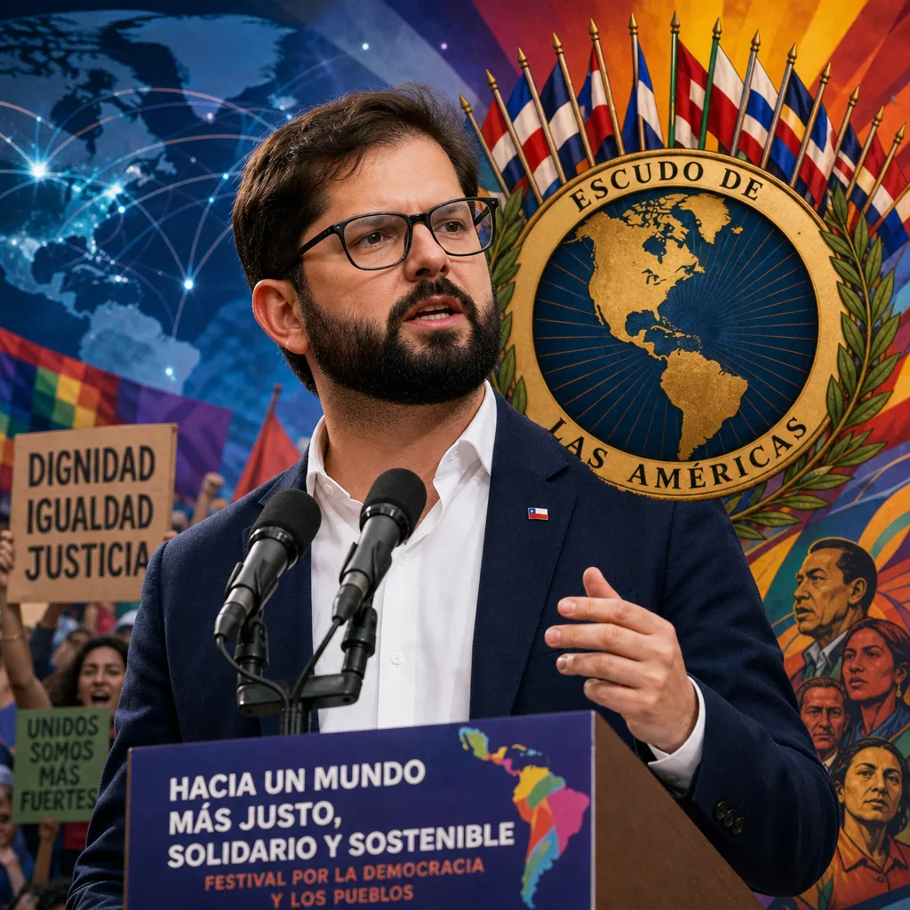 Gabriel Boric y el desafío del Escudo de las Américas en Chile